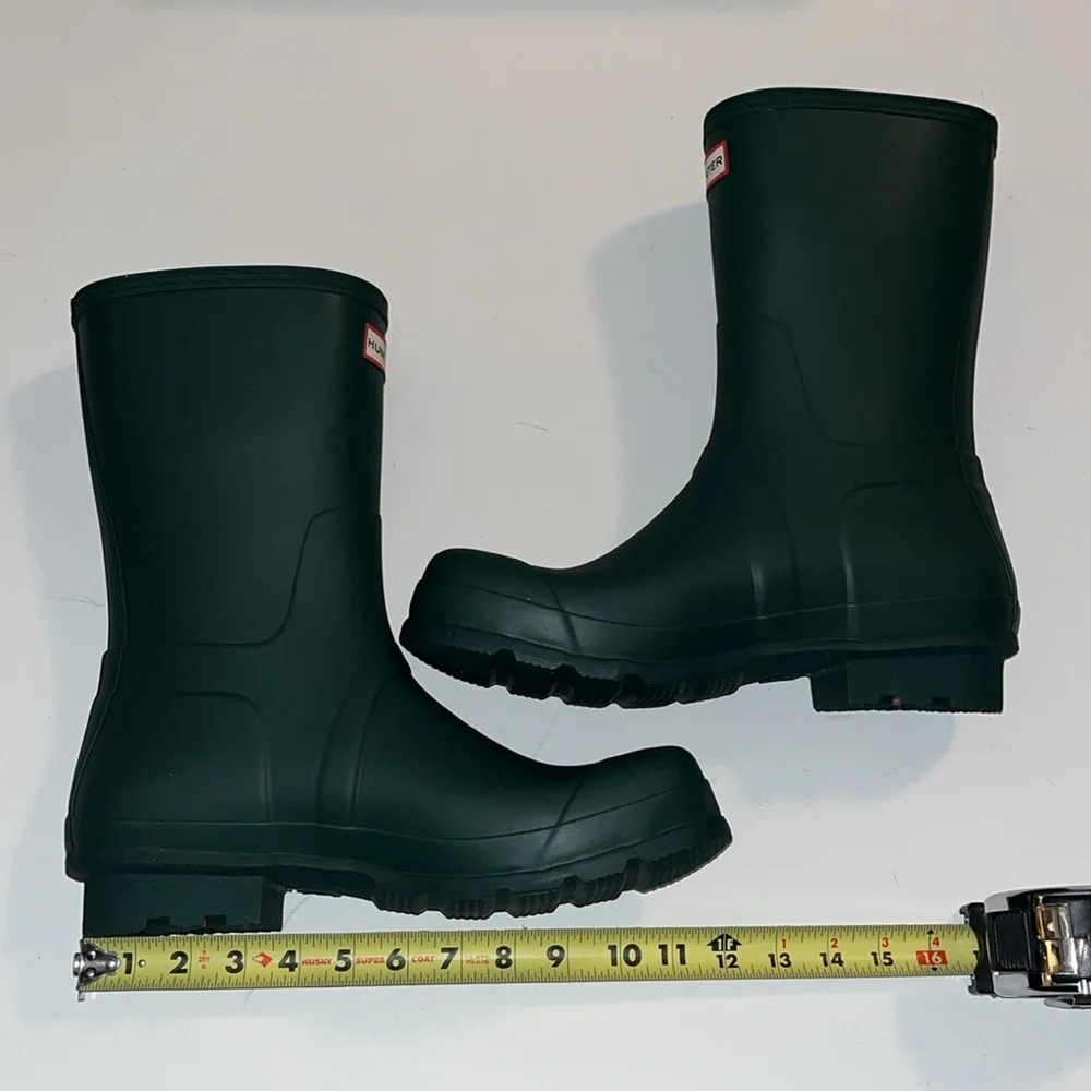 Hunter 12 - mens original short Thicket green rain boots Brand new